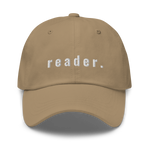 reader. Ballcap