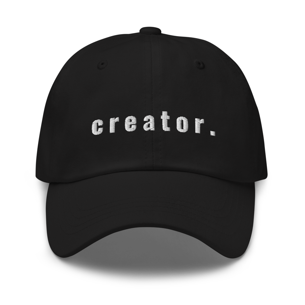 creator. Ballcap