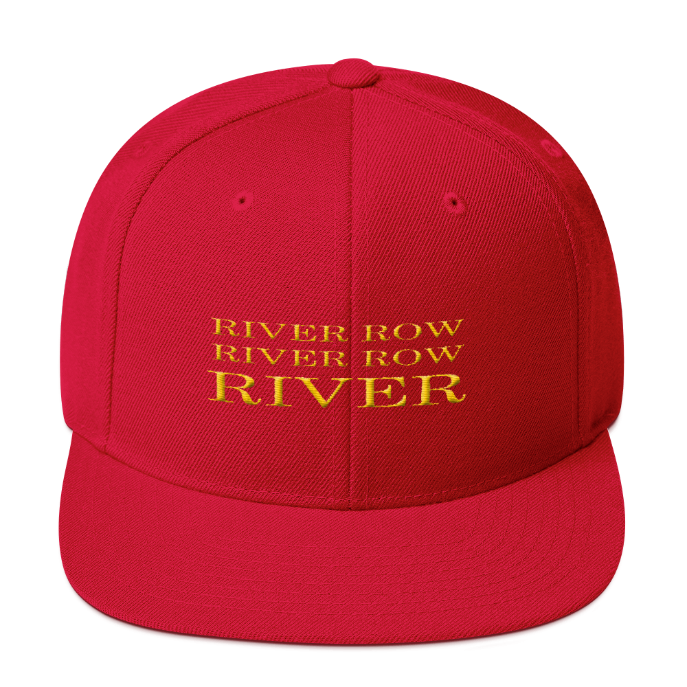 River Row 3-Row Snapback